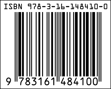 Example of an ISBN barcode in the Self-Publishing Made Simple: Your Go-To Guide.